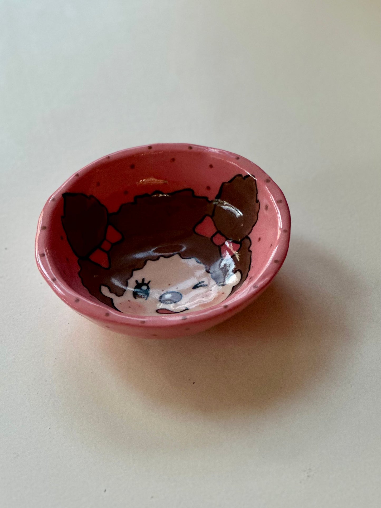 Monchhichi Girl Trinket Bowl