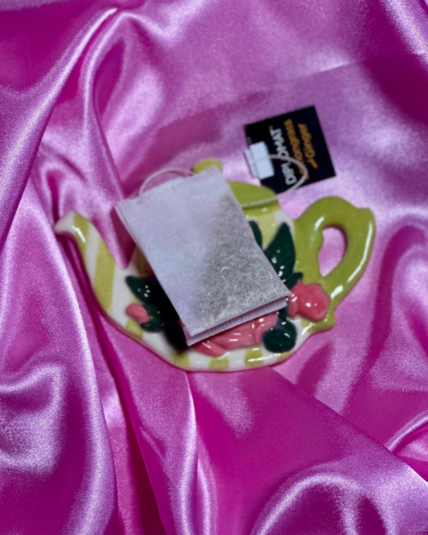 for spilling tea - dish (vintage rose #1)