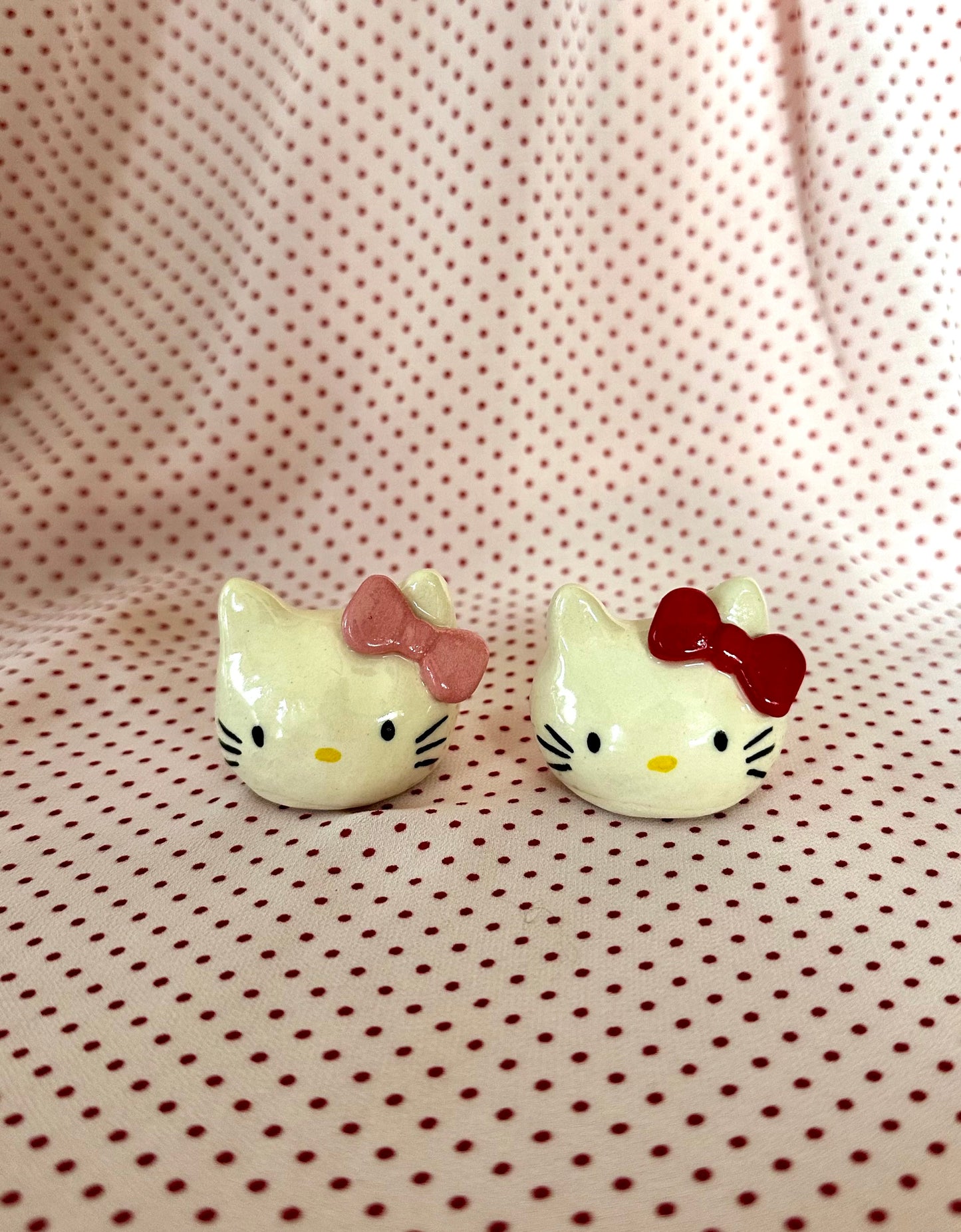 hello kitty ceramic polaroid holder