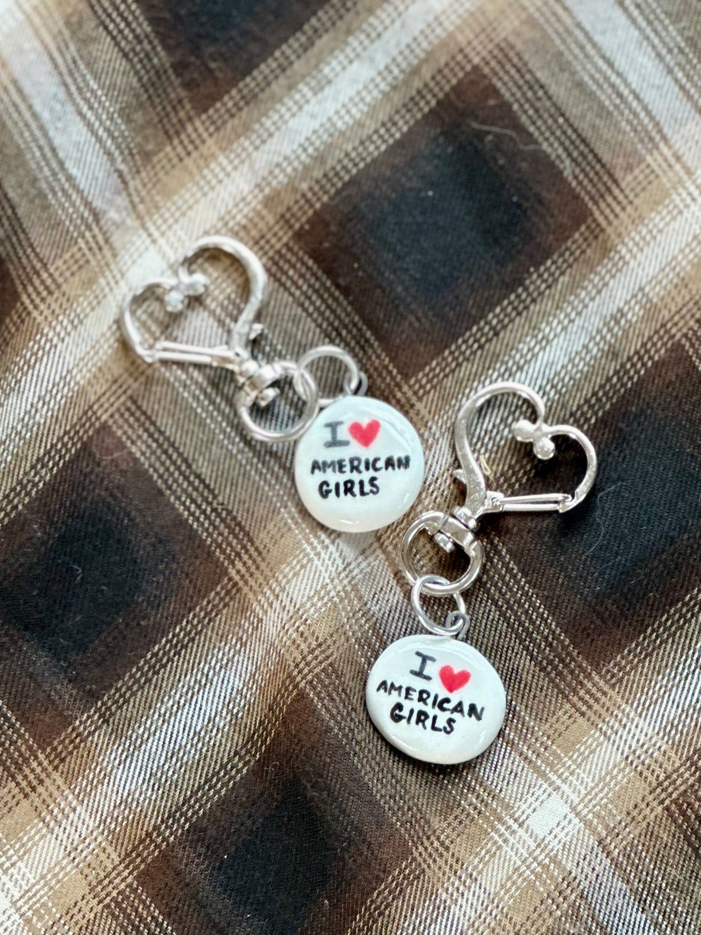 I <3 American Girls Bag Charm