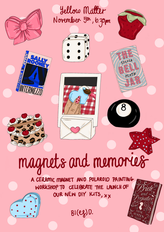 MAGNETS and MEMORIES workshop at yellow matter
