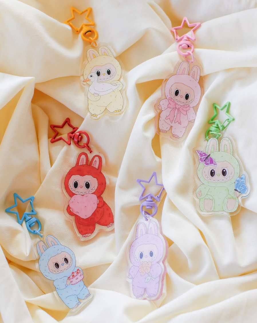 preorder: babubu keychain blind box