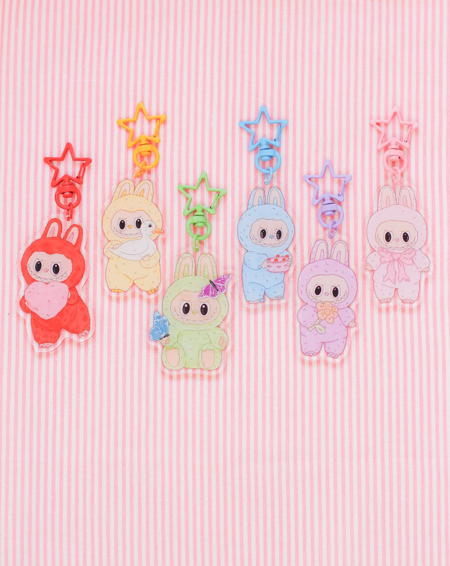 preorder: babubu keychain blind box