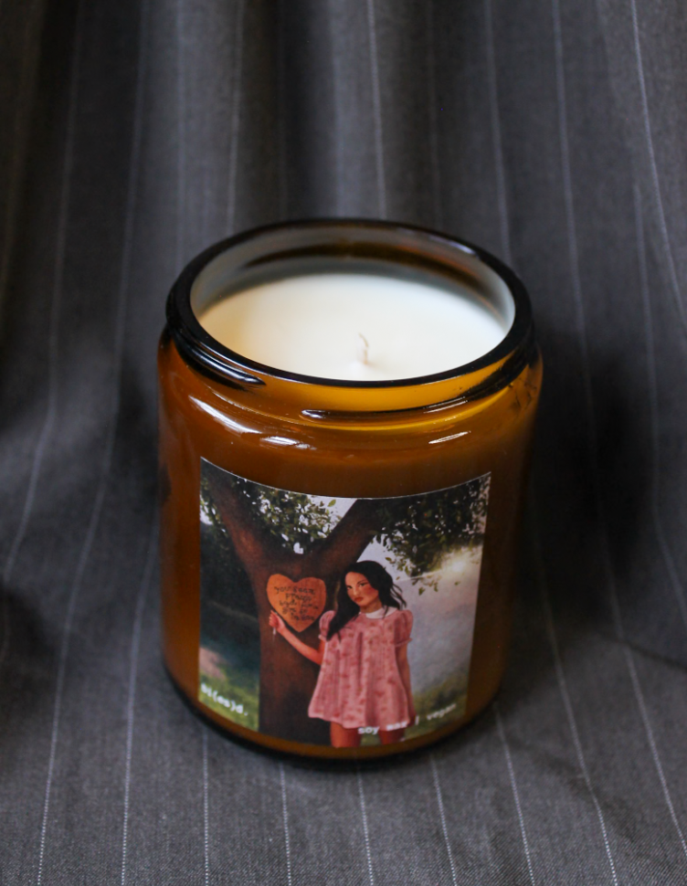 you seem pretty sad for a girl so in love - candle