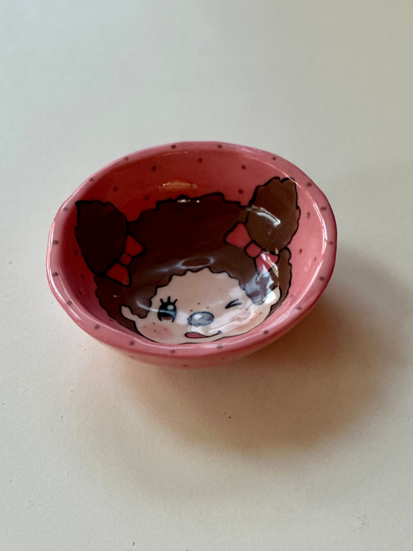 Monchhichi Girl Trinket Bowl