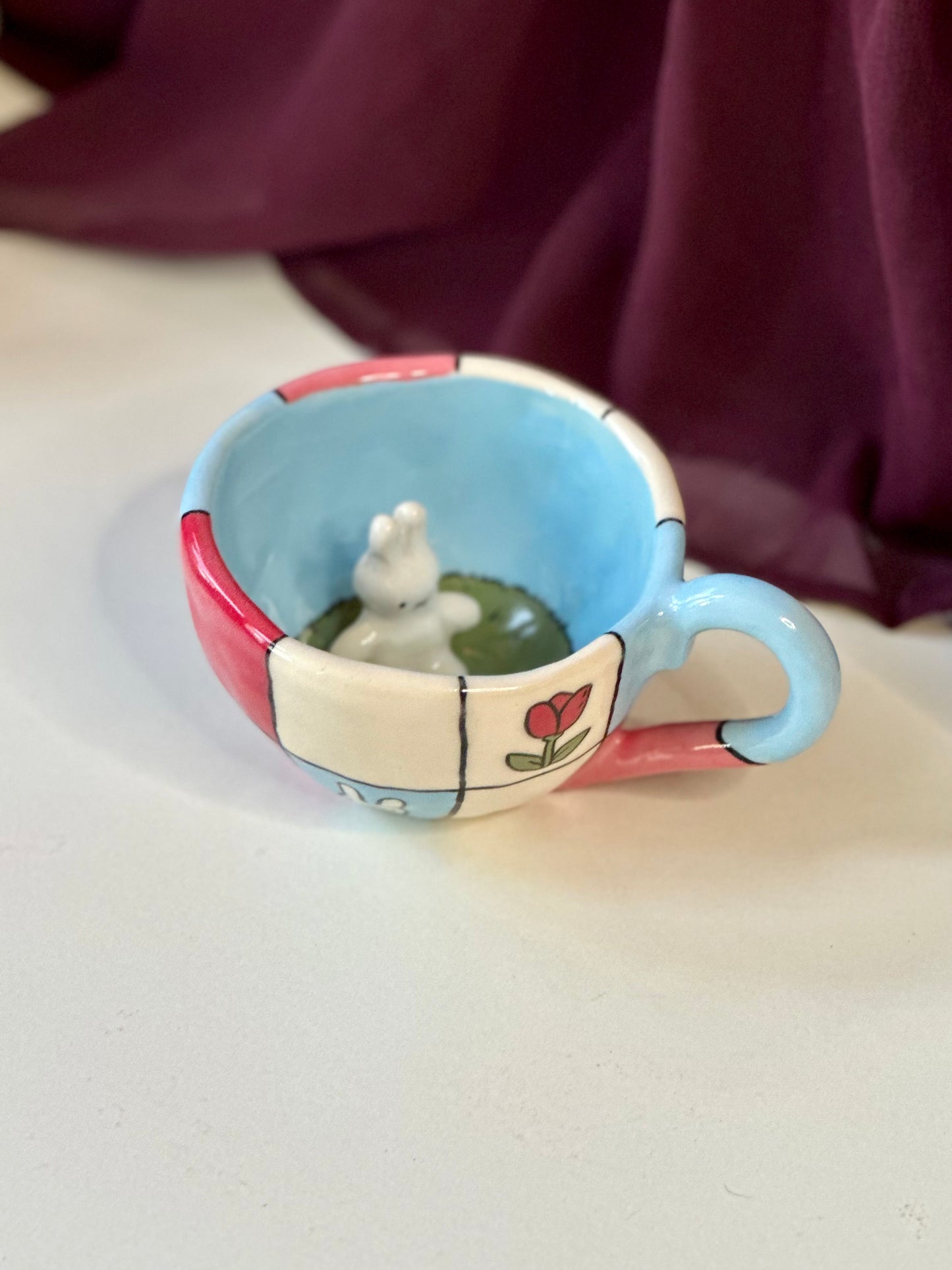 Miffy Inspired Mug