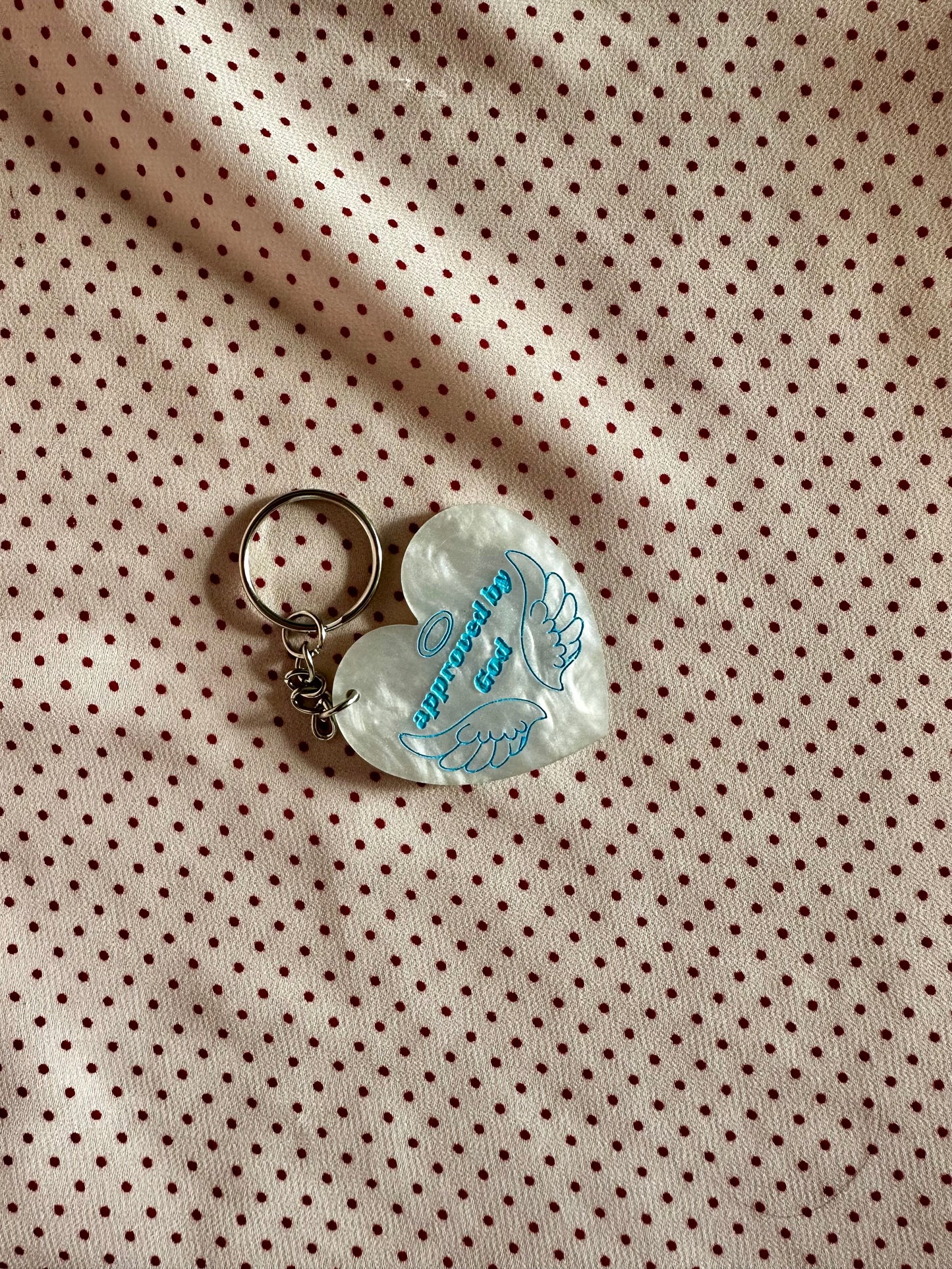 approved by god keychain