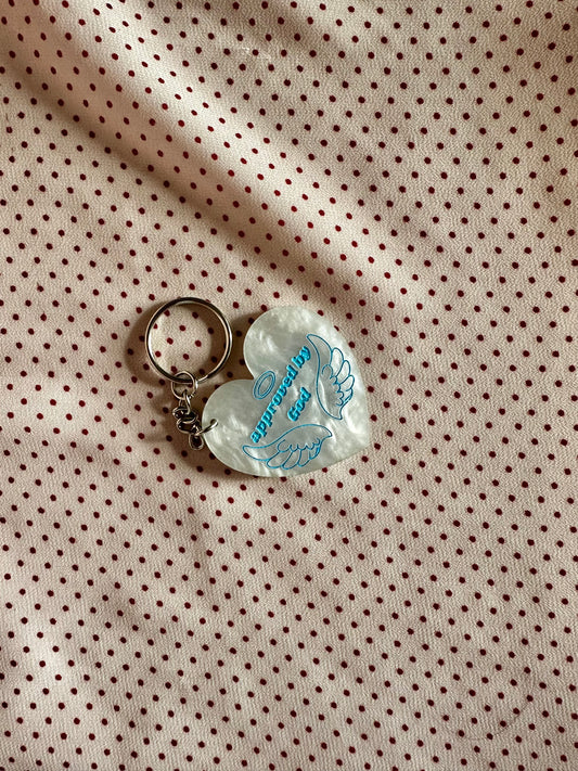 approved by god keychain