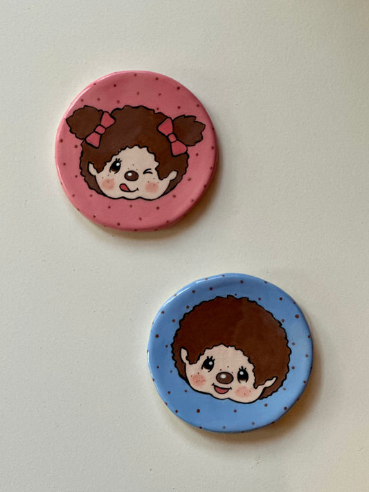 Monchhichi Inspired Coasters