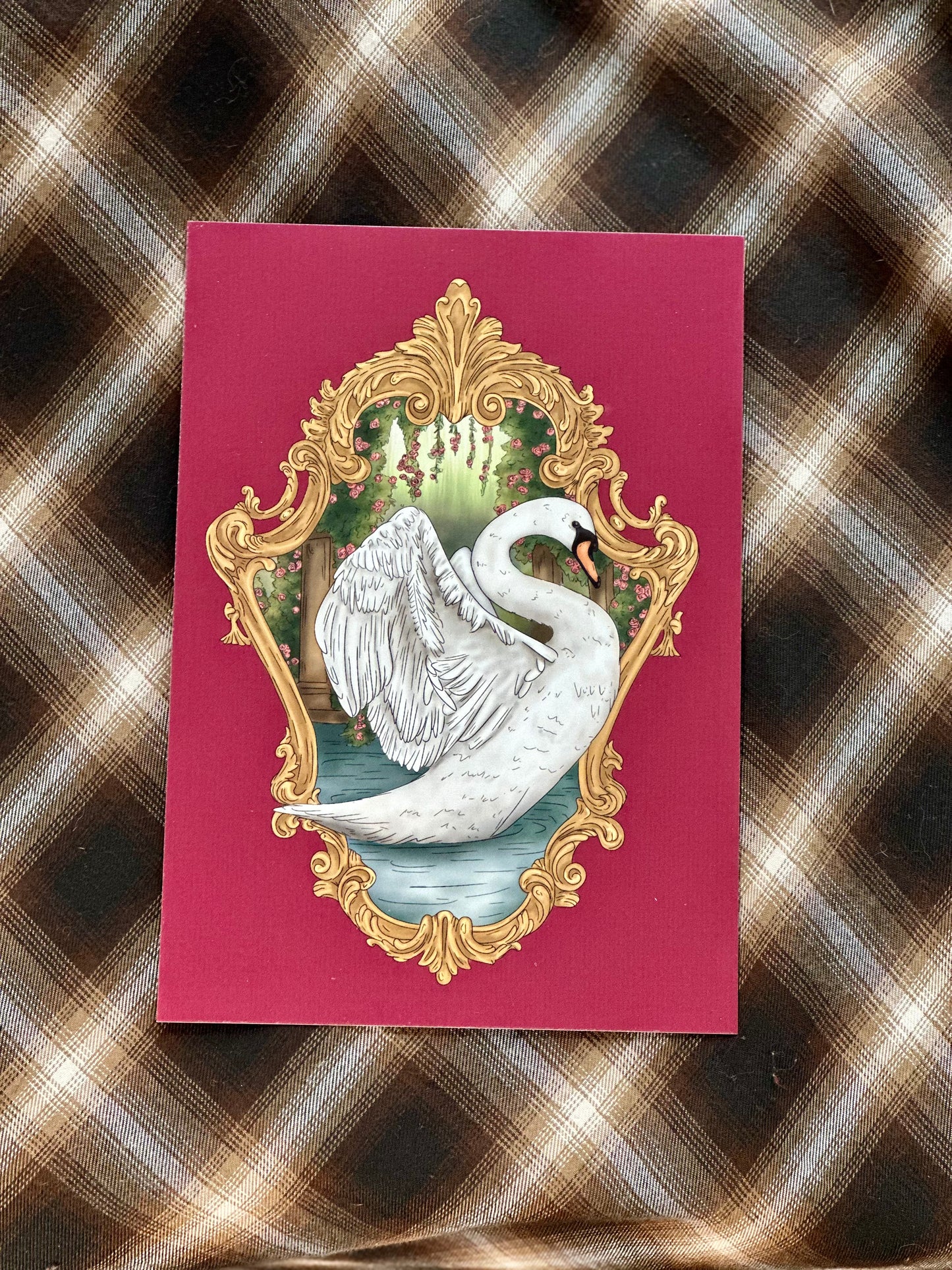 Swan Lake Art Print