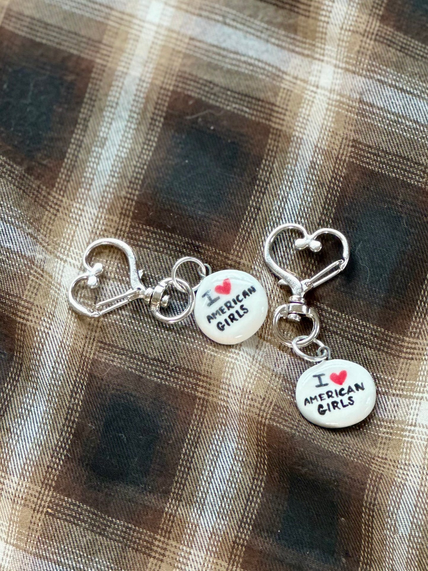 I <3 American Girls Bag Charm