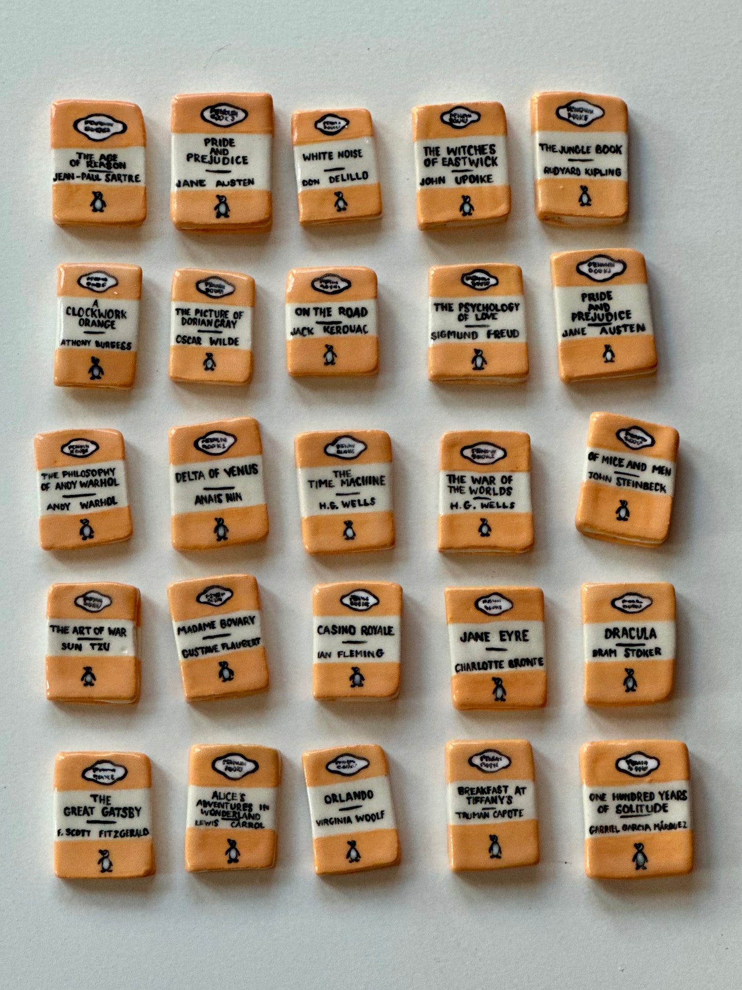 Penguin Classic Book Magnets