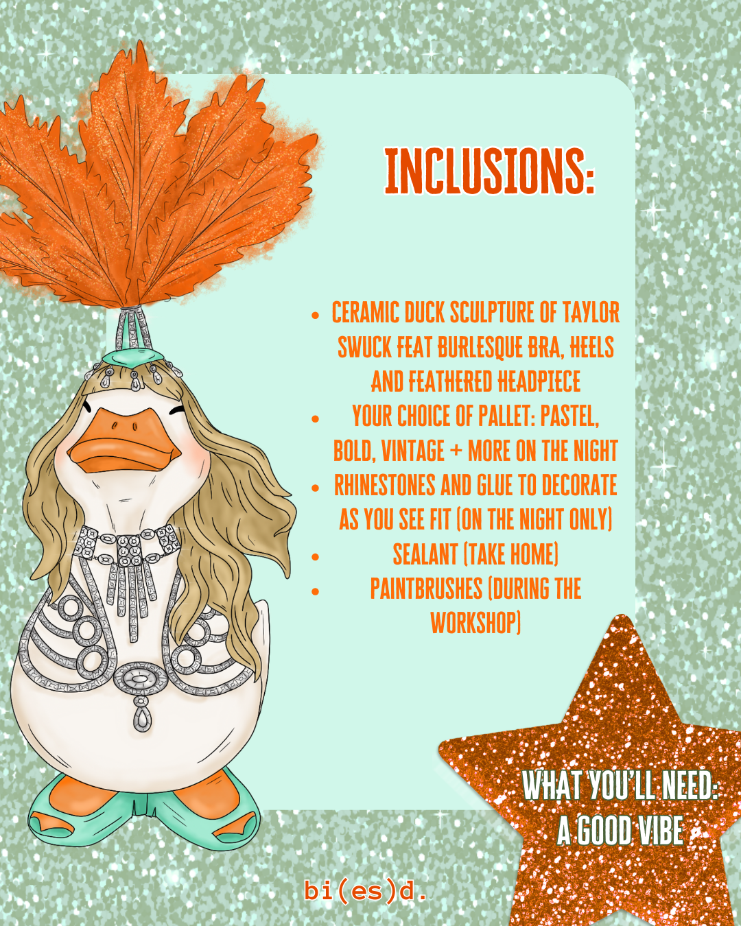 DIY DUCK WORKSHOP: life of a showgirl (taylor swuck's version) at yellow matter