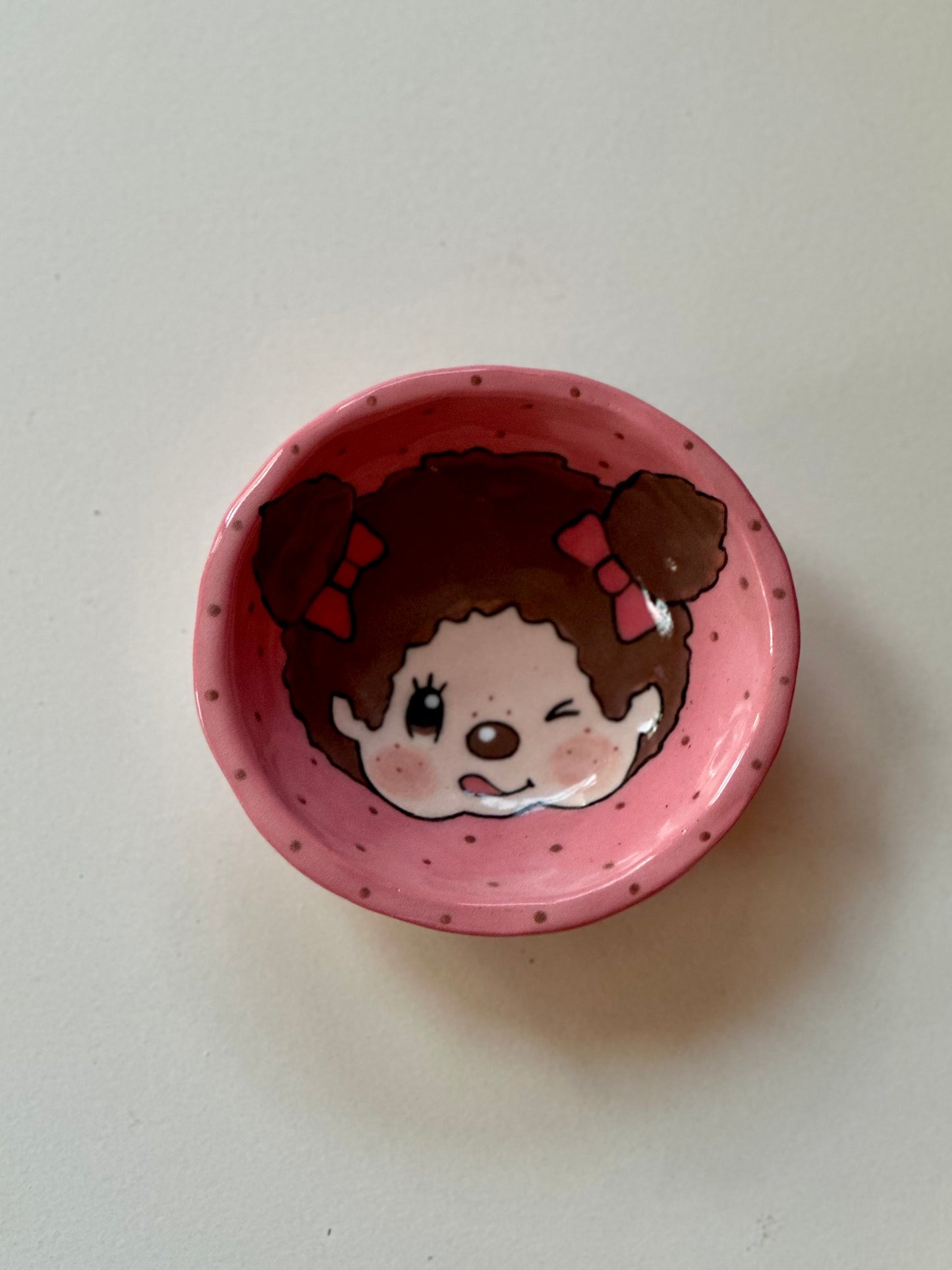 Monchhichi Girl Trinket Bowl