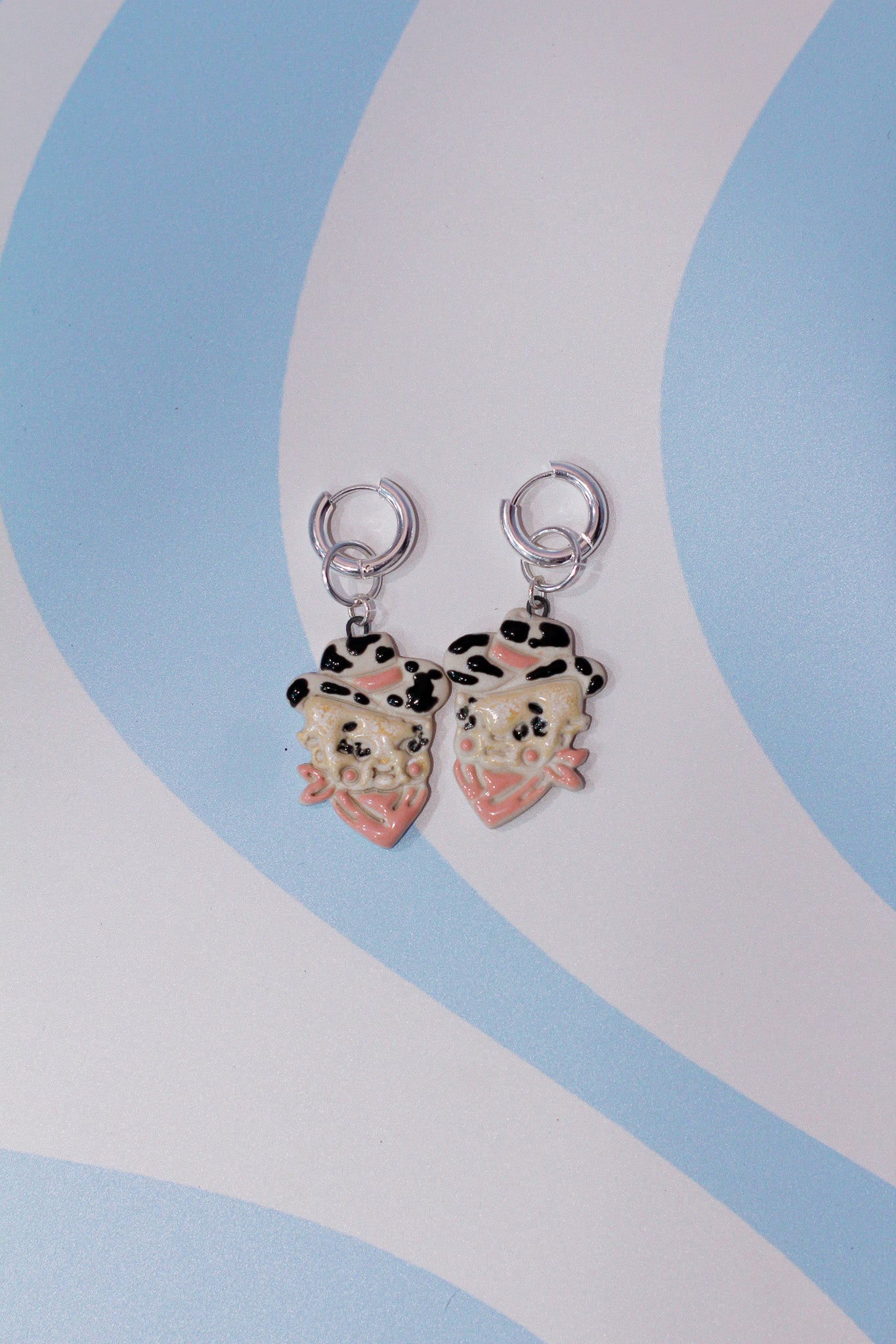 baby cowboy earrings