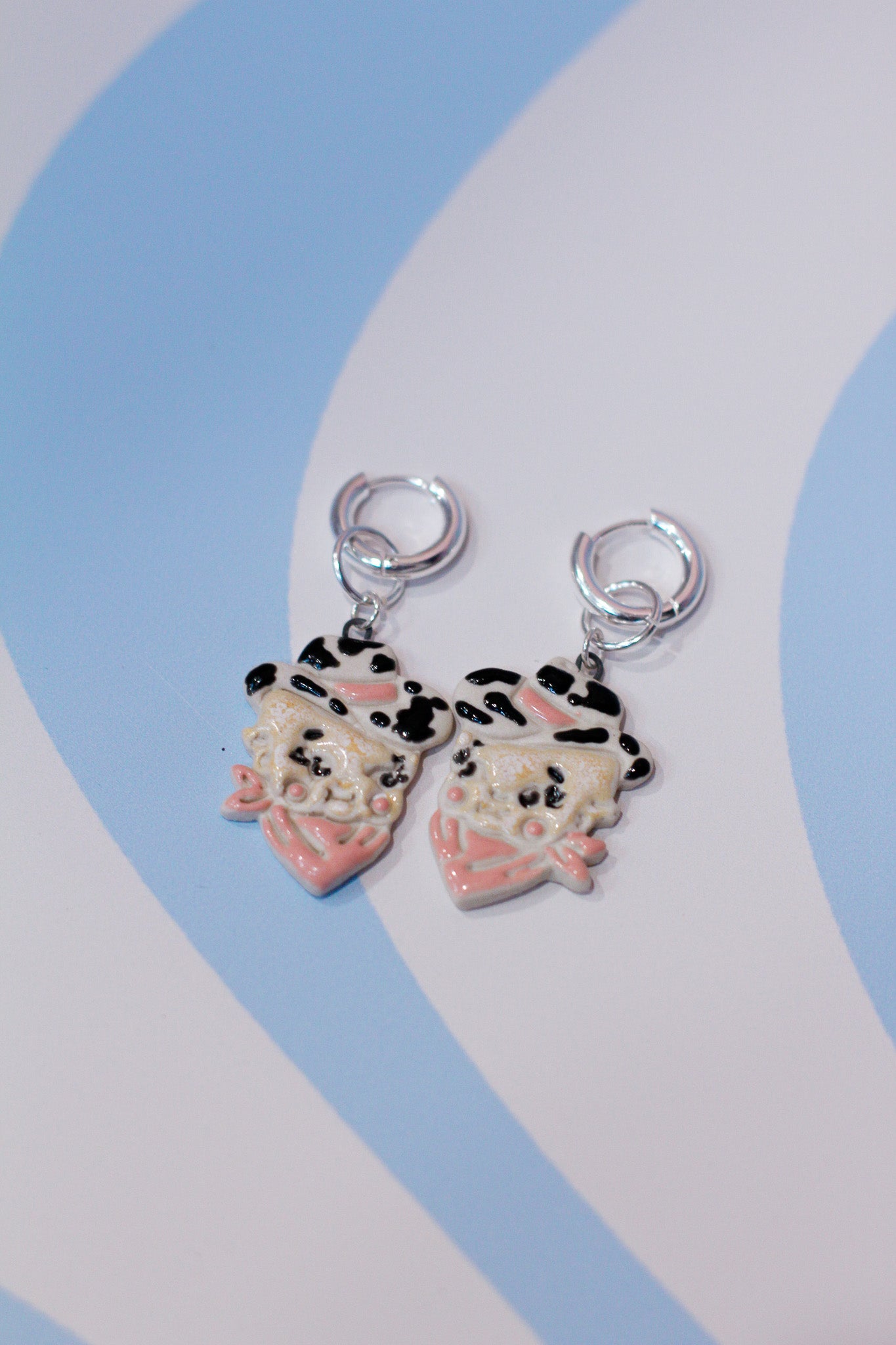 baby cowboy earrings