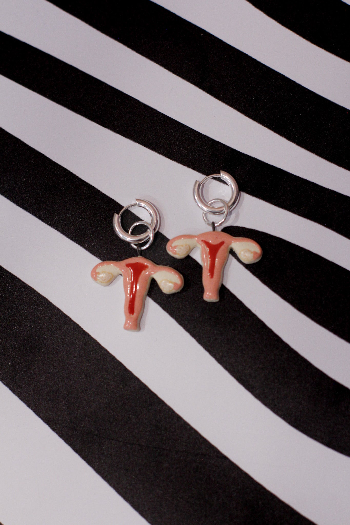 uterus earrings