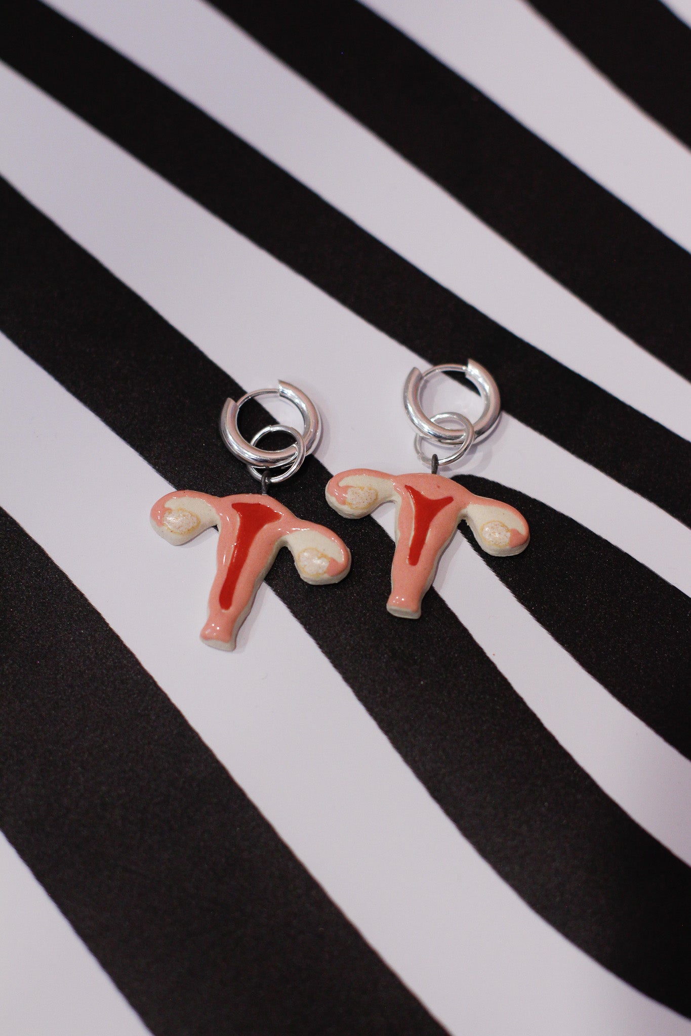 uterus earrings