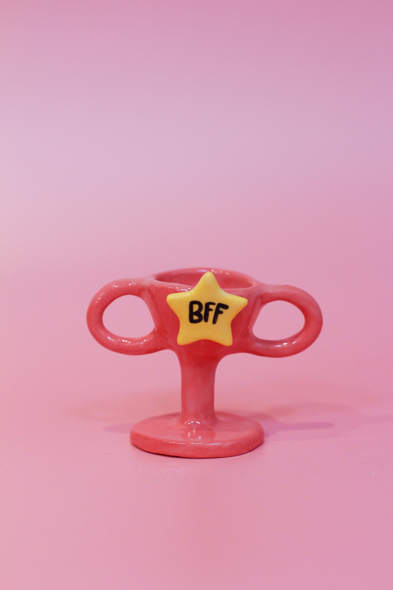 'bff' mini trophy