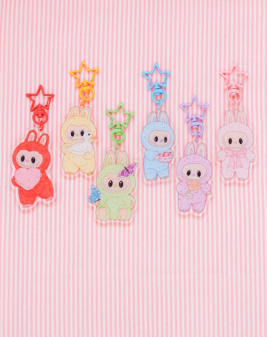 preorder: babubu keychain - choose your colour