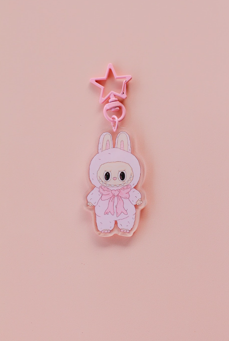 preorder: babubu keychain - choose your colour