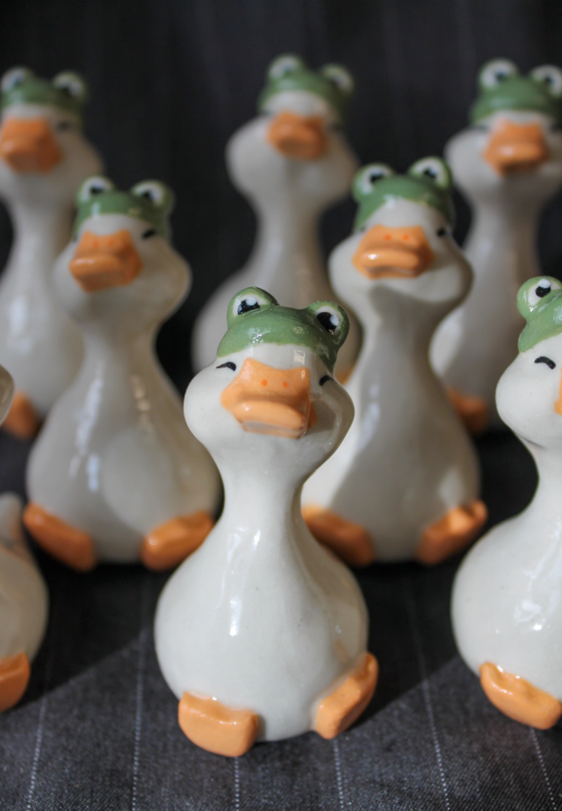 mini duck series: frog duck
