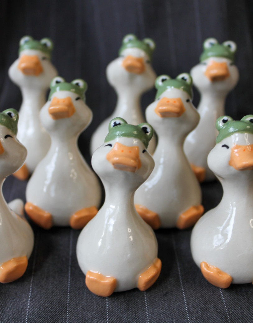 mini duck series: frog duck
