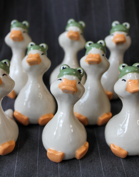 mini duck series: frog duck