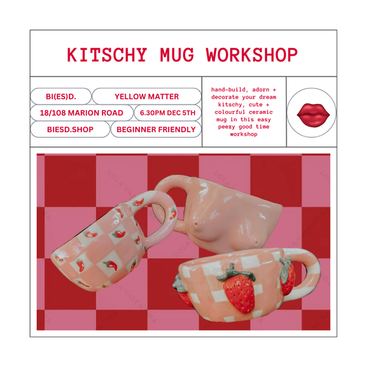 kitschy mug workshop @ yellow matter (dec)